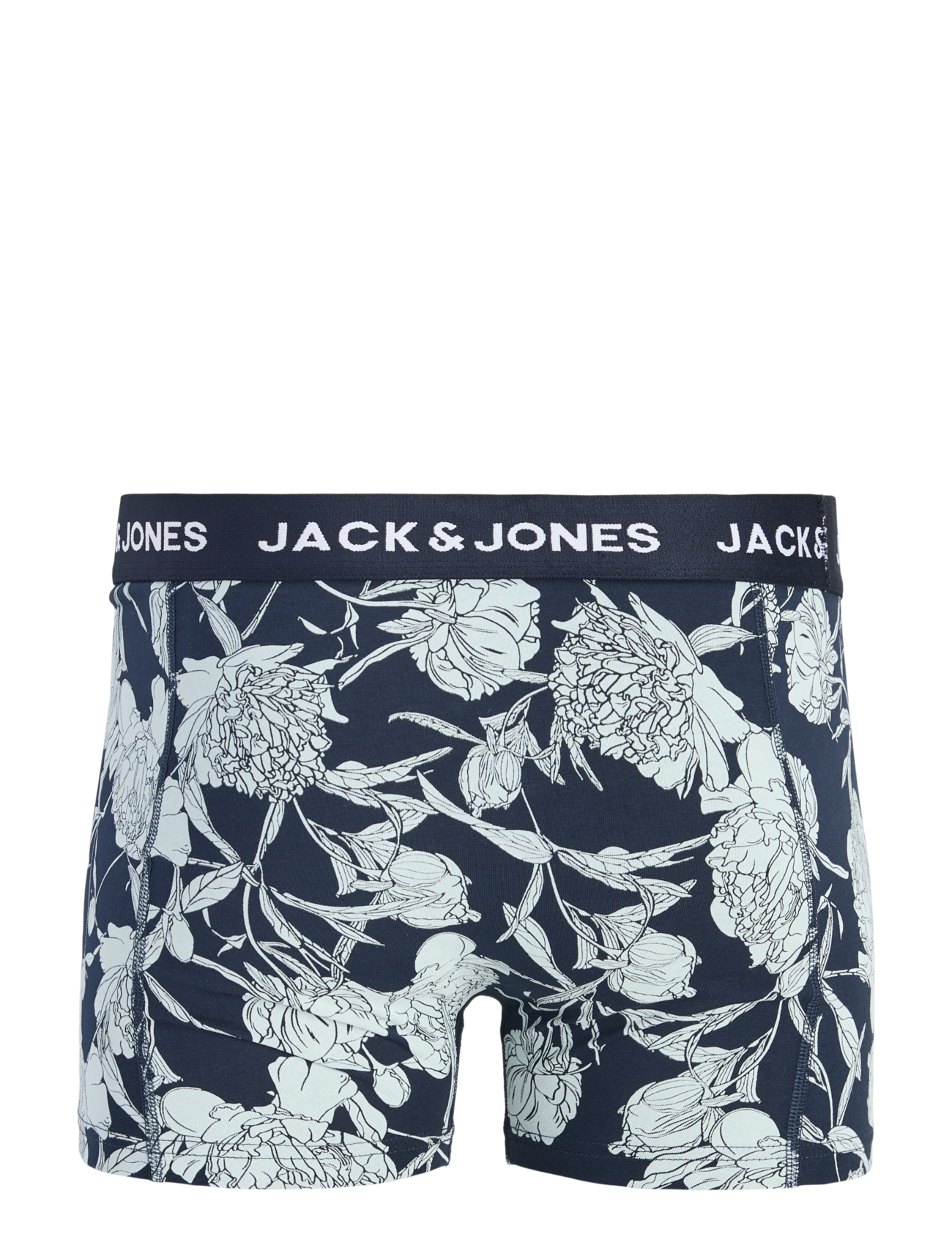 Jack & Jones - JACABSTRACT FLOWER TRUNKS 3 PACK - multipack underbukser - sky captain - 2