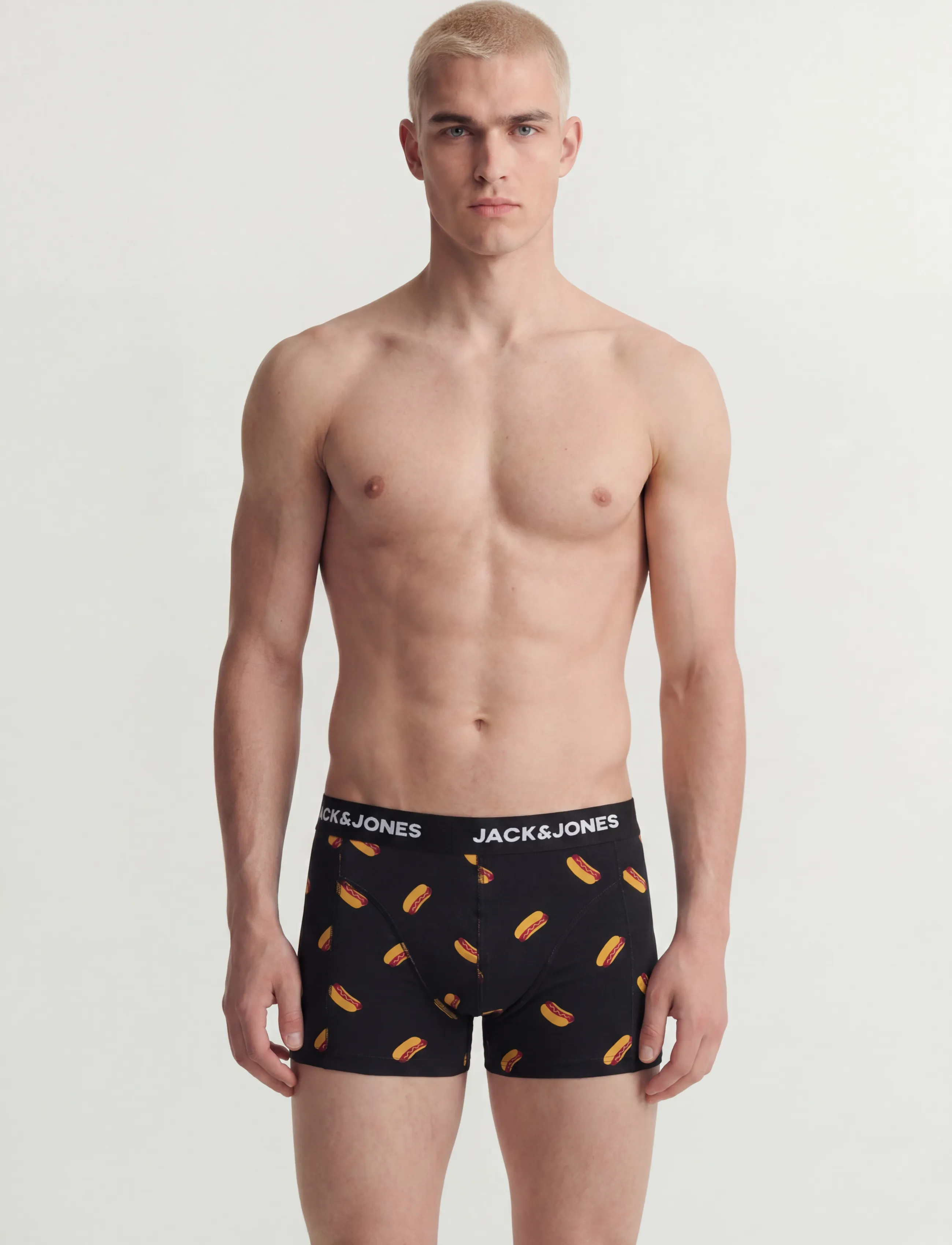 JACK & JONES Jaclando Food Trunks 3 Pack Ln kalsonger herr – bild 4
