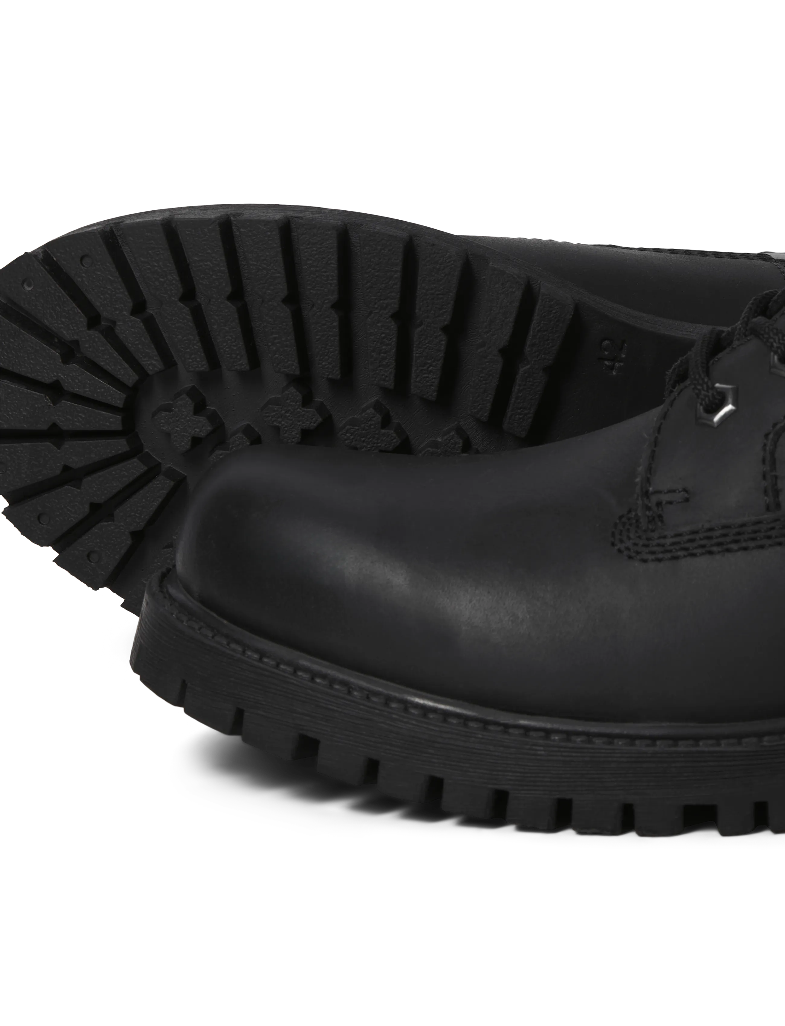 Jack & Jones - JFWMONTANA LEATHER BOOT LN - herbstersparnisse - anthracite - 3