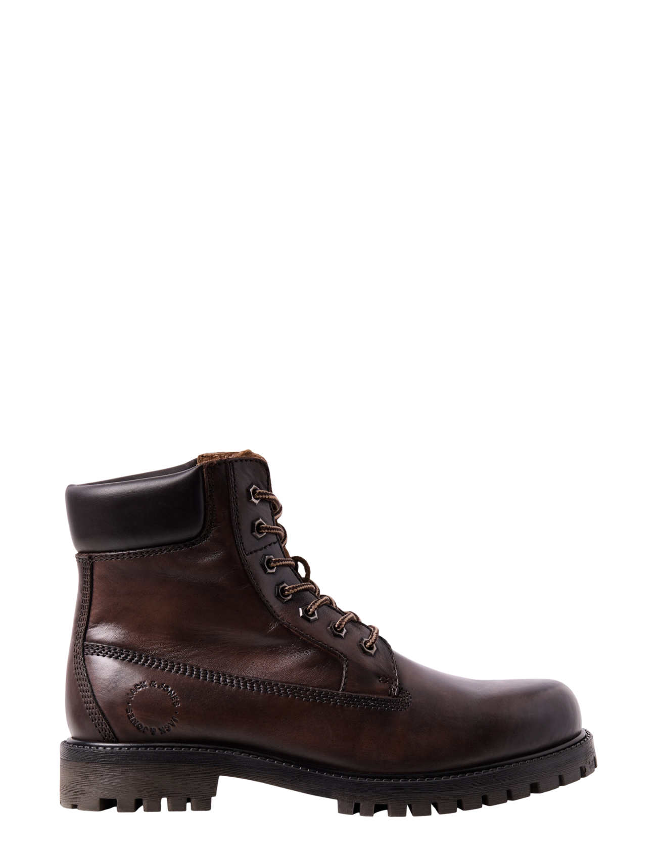 Jack & Jones - JFWMONTANA LEATHER BOOT LN - brown stone - 2