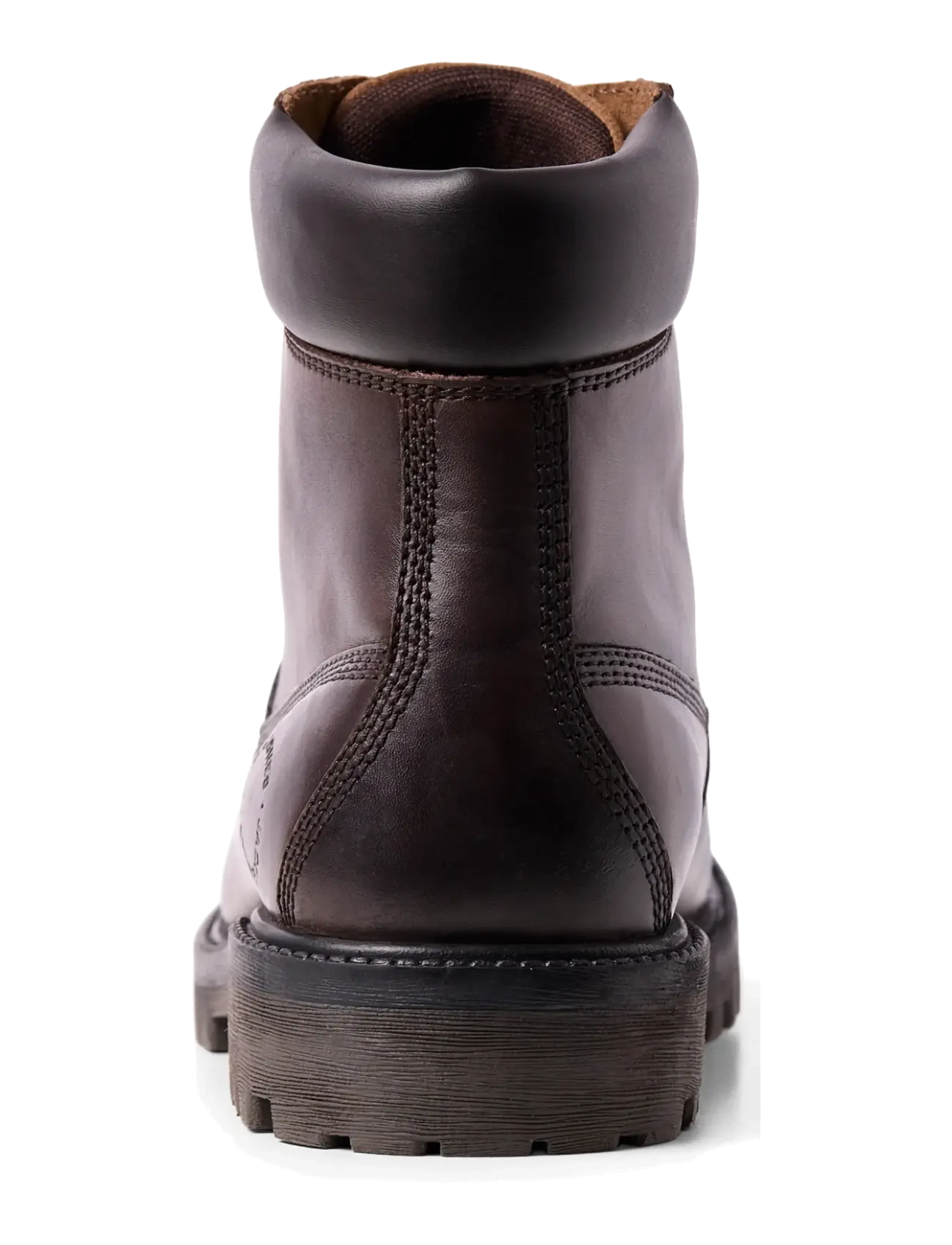 Jack & Jones - JFWMONTANA LEATHER BOOT LN - brown stone - 3