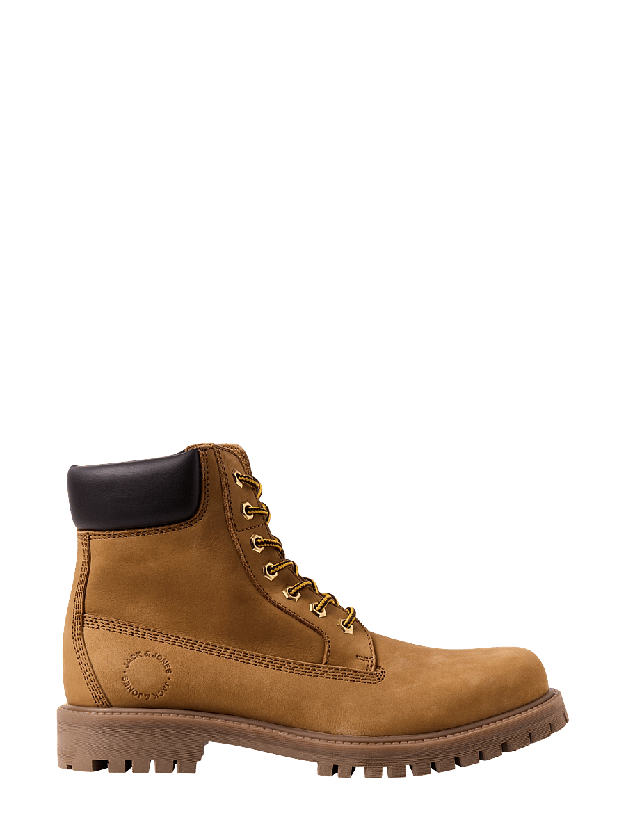 Jack & Jones - JFWMONTANA LEATHER BOOT LN - schnürstiefel - honey - 2