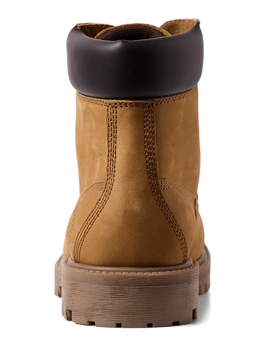 Jack & Jones - JFWMONTANA LEATHER BOOT LN - schnürstiefel - honey - 4