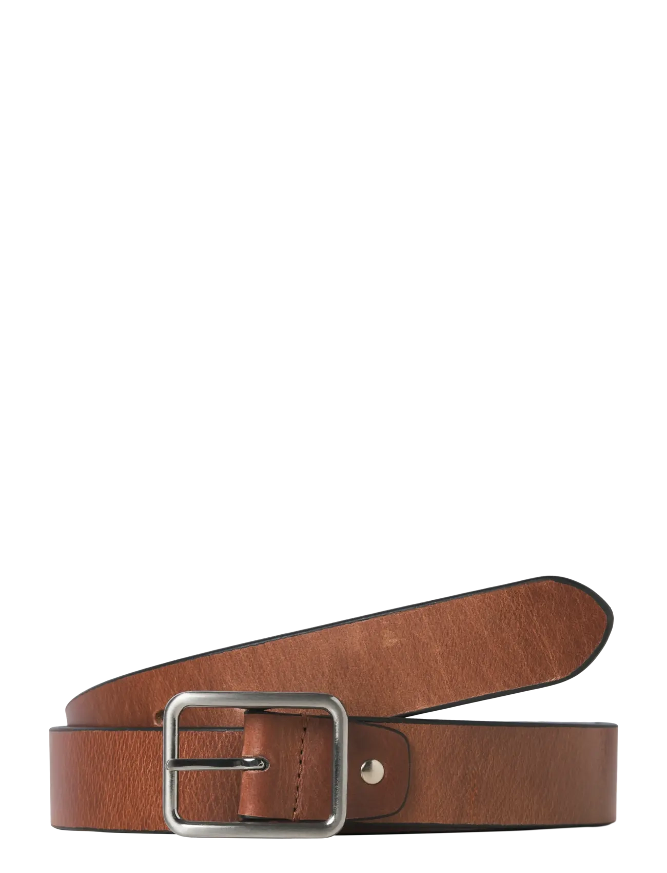 Jack & Jones Jacwinston Reversible Leather Belt, 80, Belts, Braun - Classic Männerswear