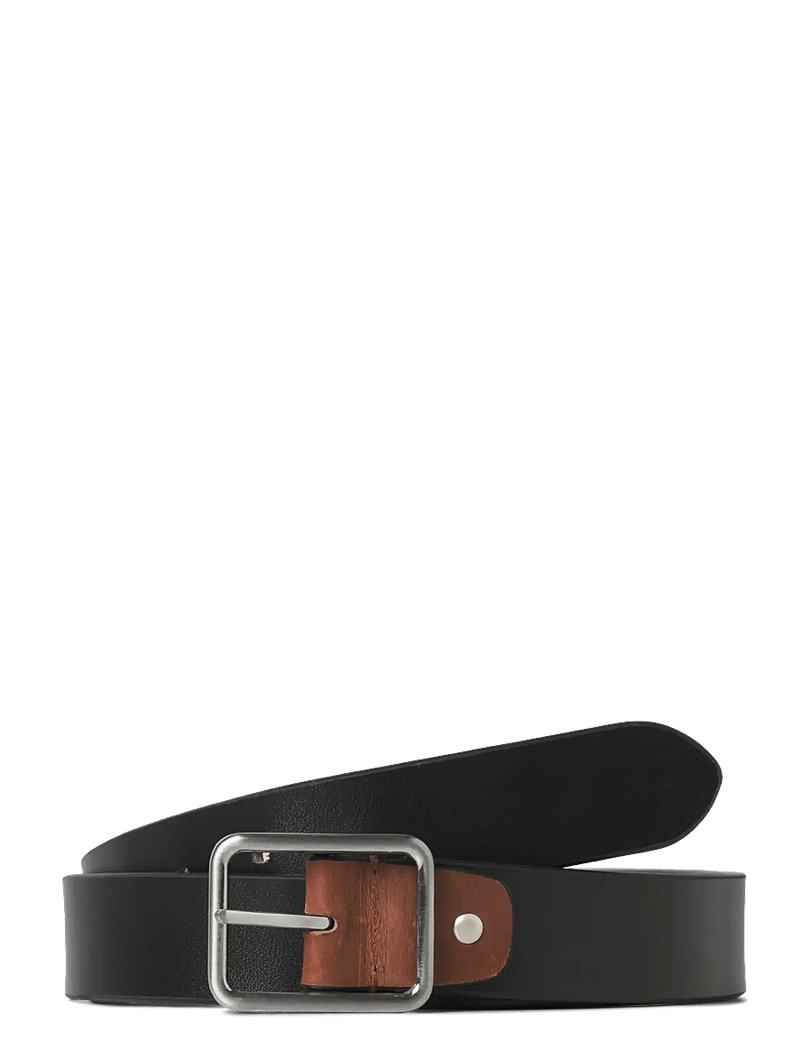 Jack & Jones - JACWINSTON REVERSIBLE LEATHER BELT - black - 1