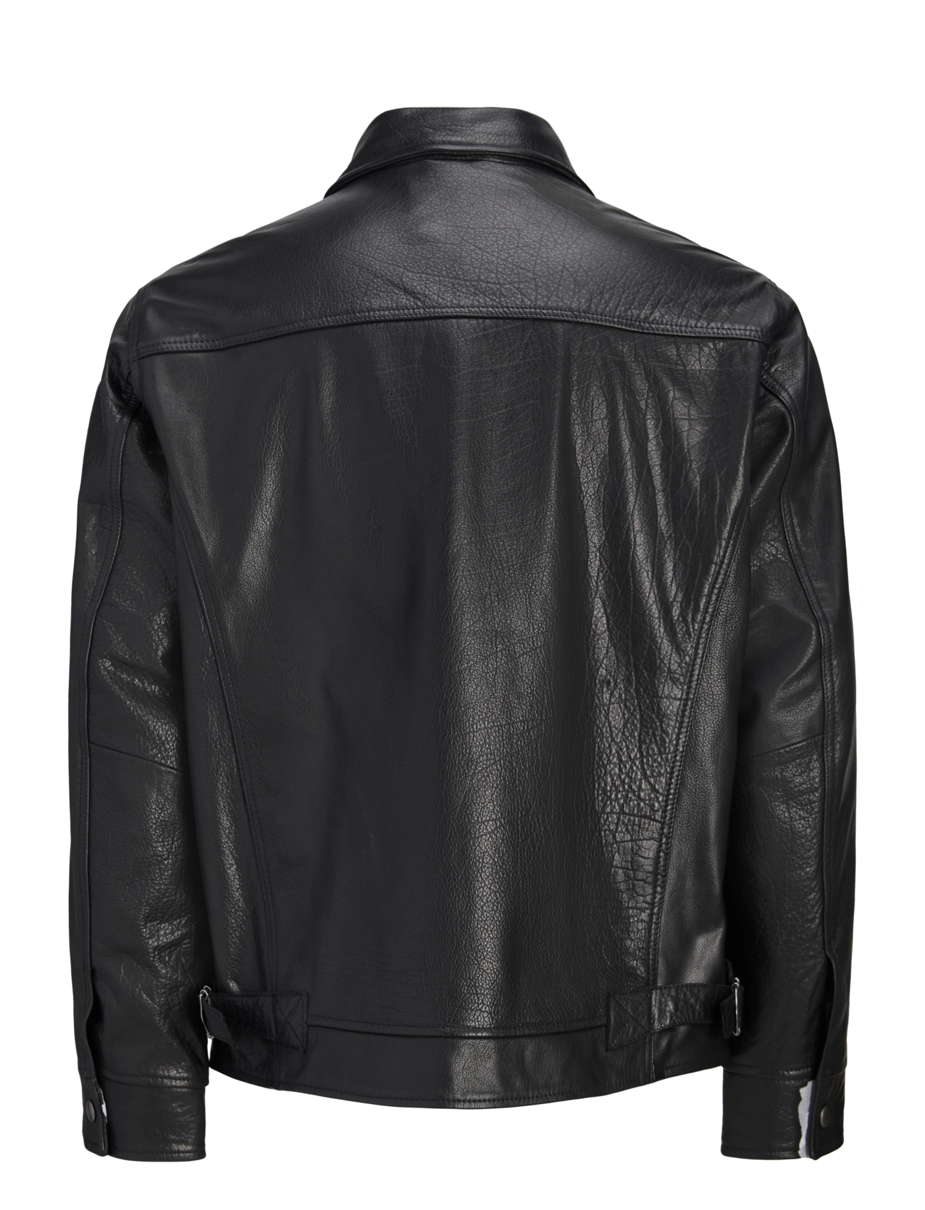 Jack & Jones - JPRBLUDEAN LEATHER JKT - kevadjoped - black - 1
