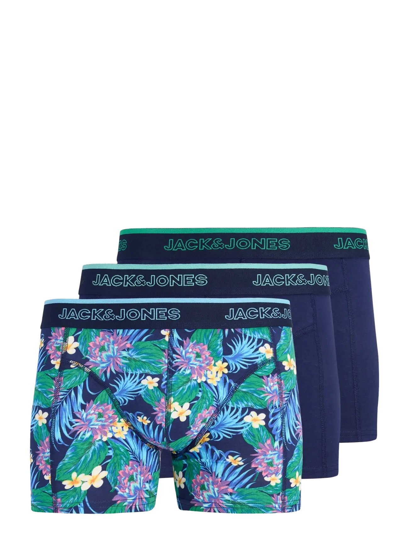 Jacaaron Flower Trunks 3 Pack