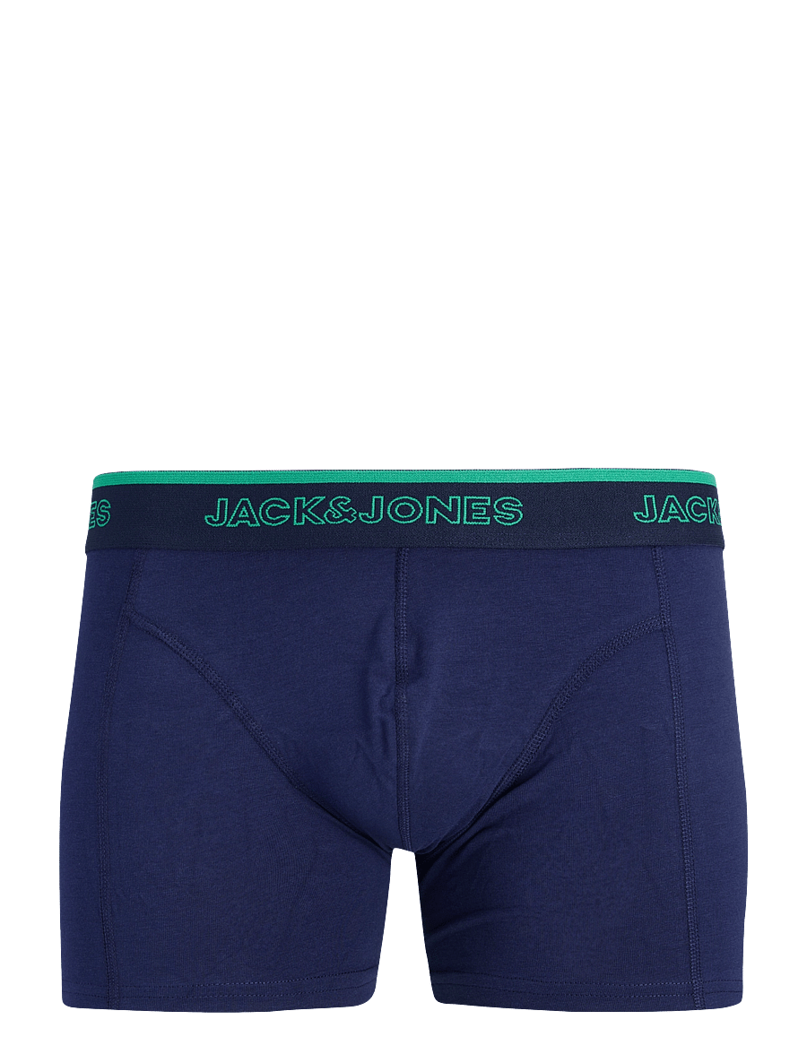 Jack & Jones - JACAARON FLOWER TRUNKS 3 PACK - unterhosen im multipack - ocean cavern - 3
