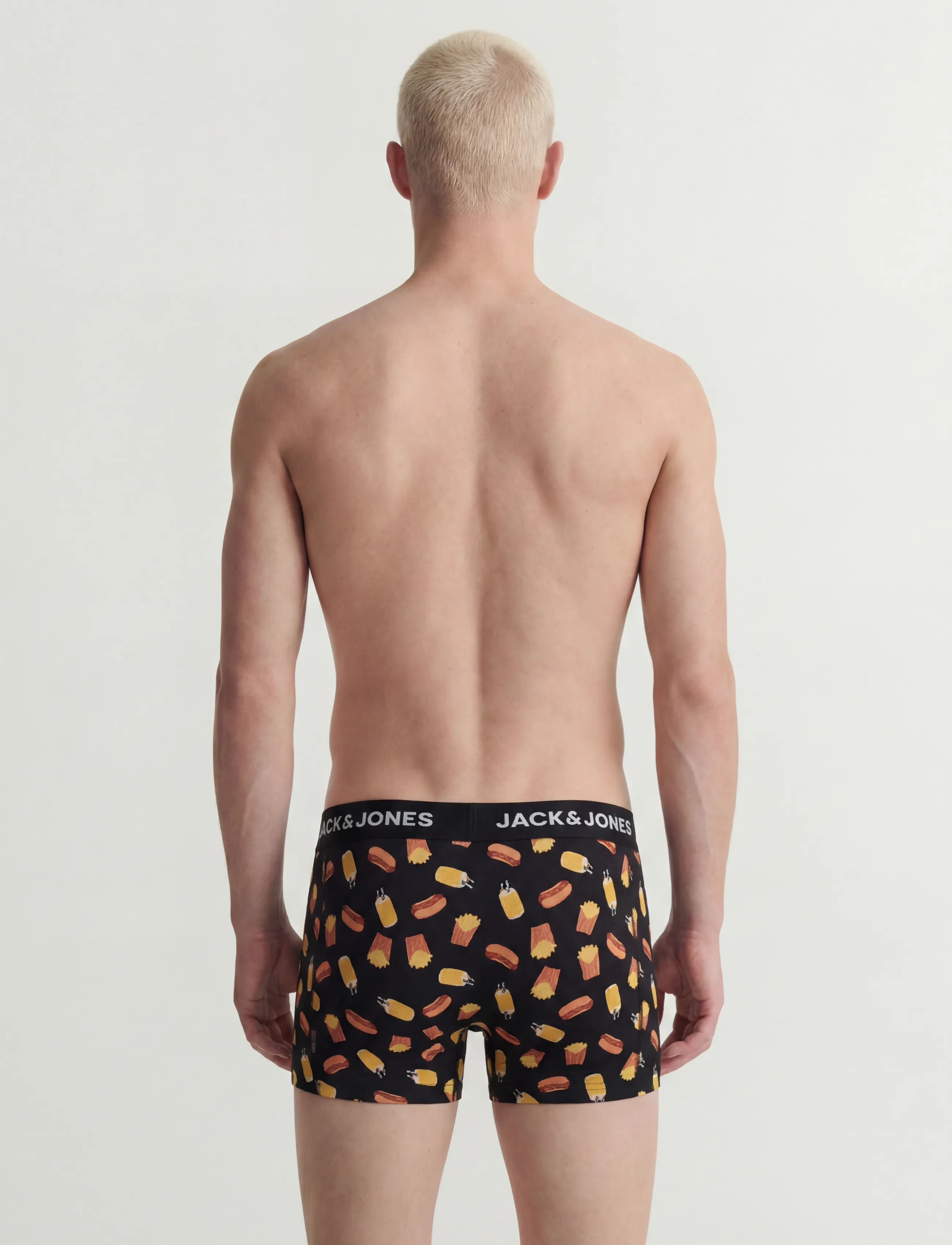 Jack & Jones - JACKEVIN FOOD TRUNKS 3 PACK - black - 3
