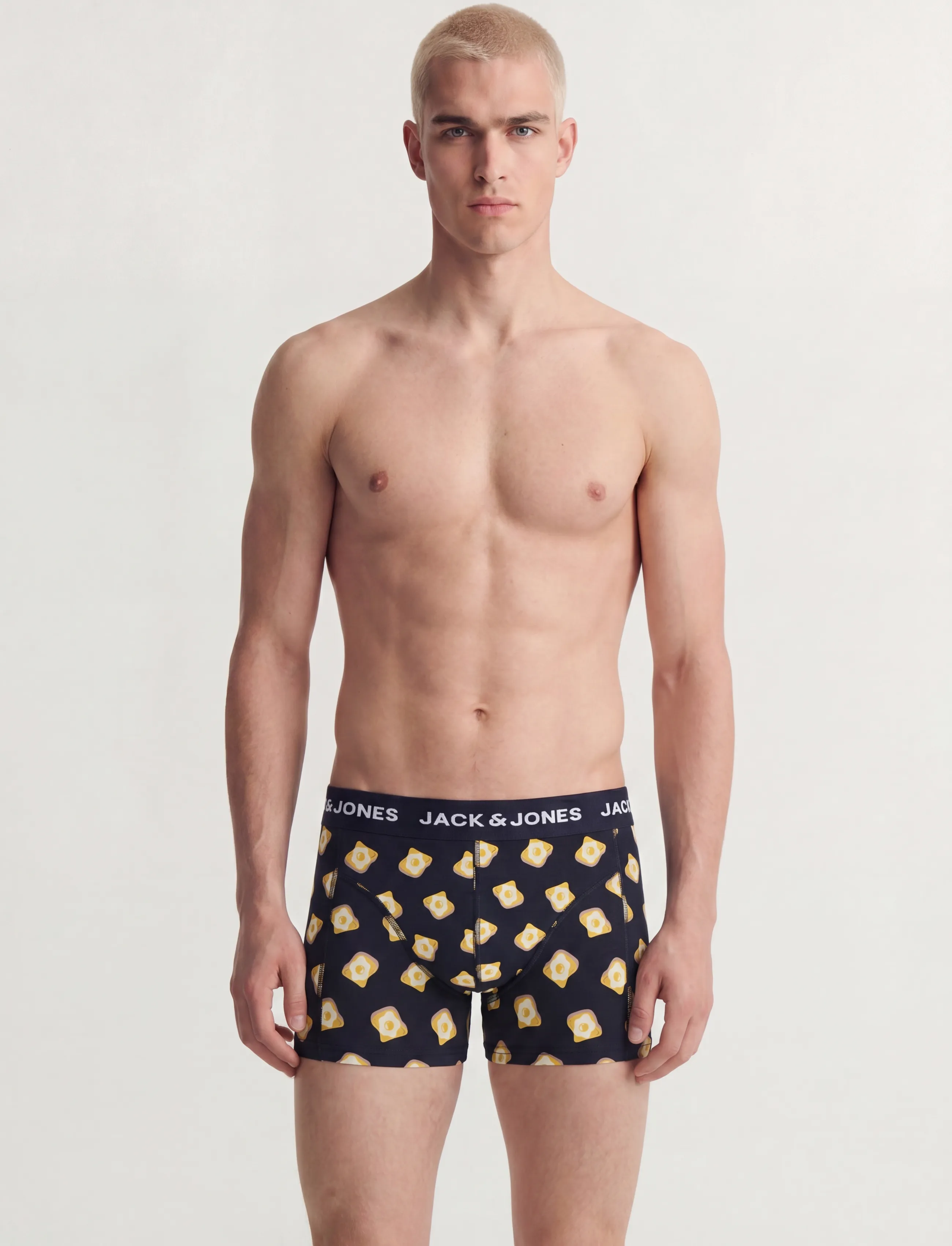 Jack & Jones - JACKEVIN FOOD TRUNKS 3 PACK - black - 4