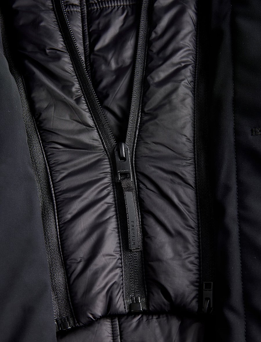 Jack & Jones - JPRBLADEVON MAC COAT SN - leichte mäntel - black - 4