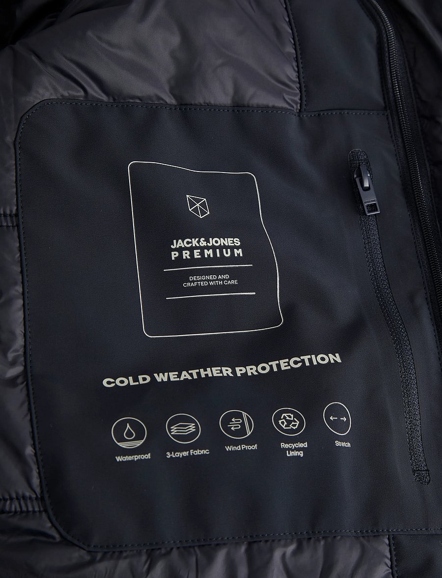 Jack & Jones - JPRBLADEVON MAC COAT SN - leichte mäntel - dark navy - 3
