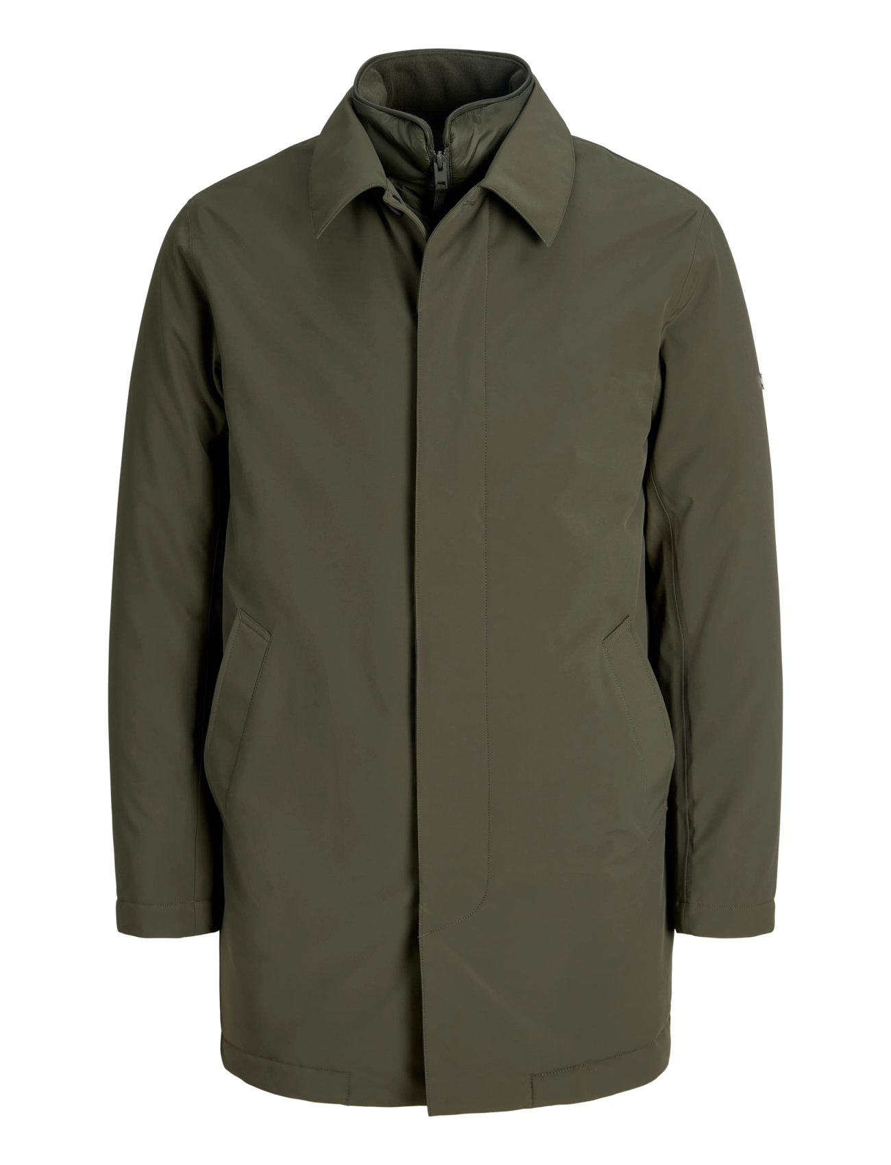 Jack & Jones JPRBLADEVON MAC COAT SN - Mäntel - FOREST NIGHT / khaki/green