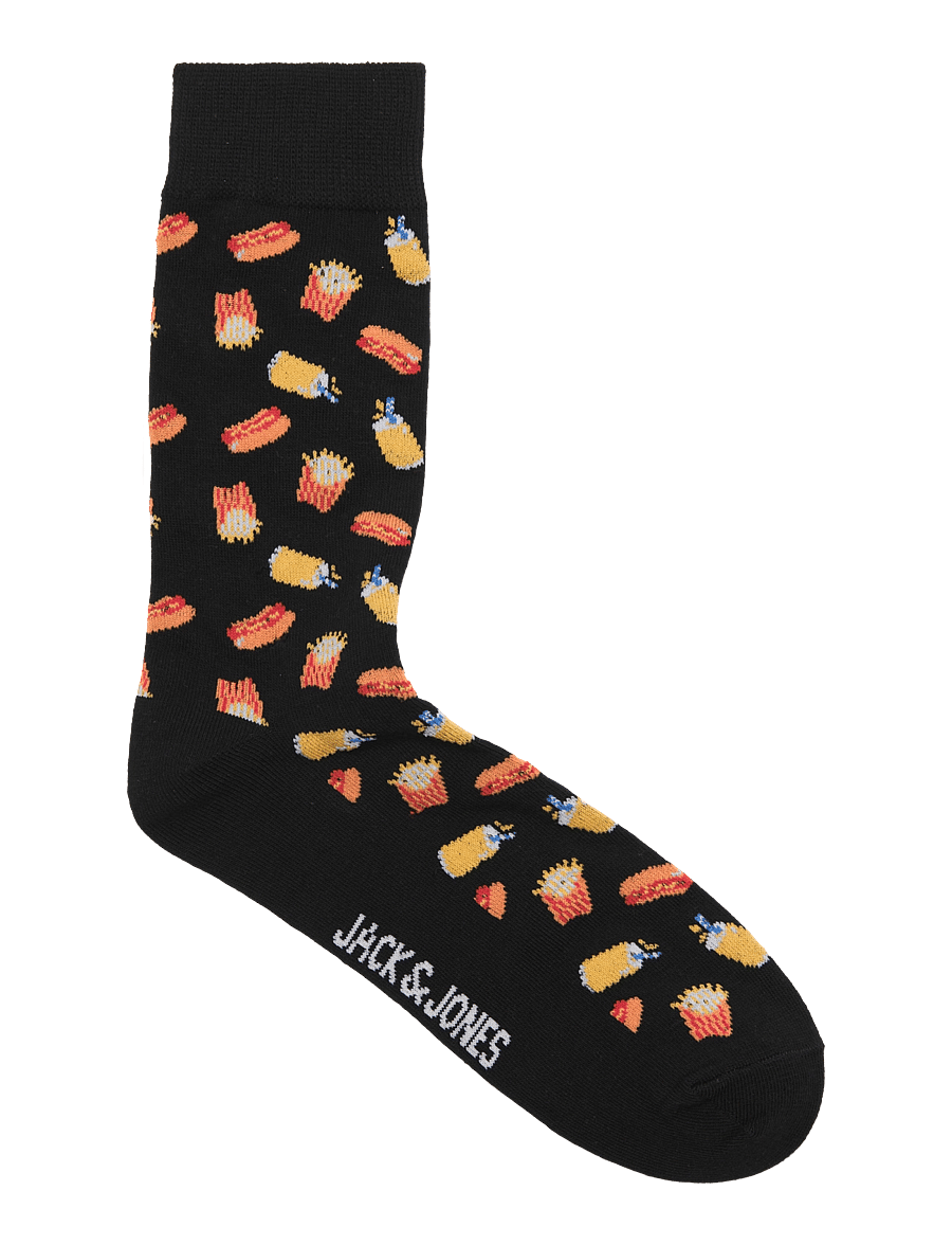 Jack & Jones - JACKEVIN FOOD SOCKS 3 PACK - black - 4