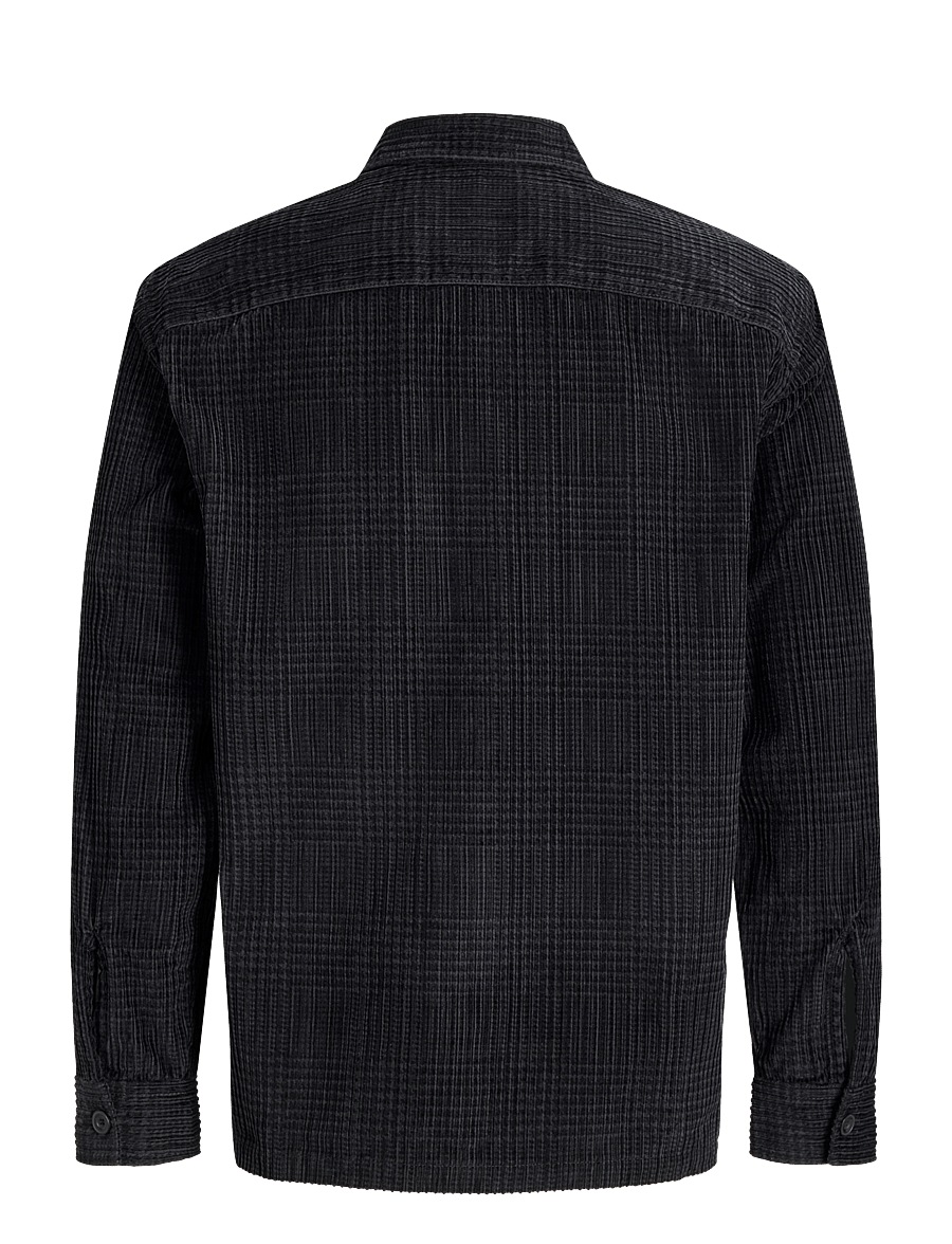 Jack & Jones - JPRBLUOLIVER CORDUROY L/S OVERSHIRT - black - 1