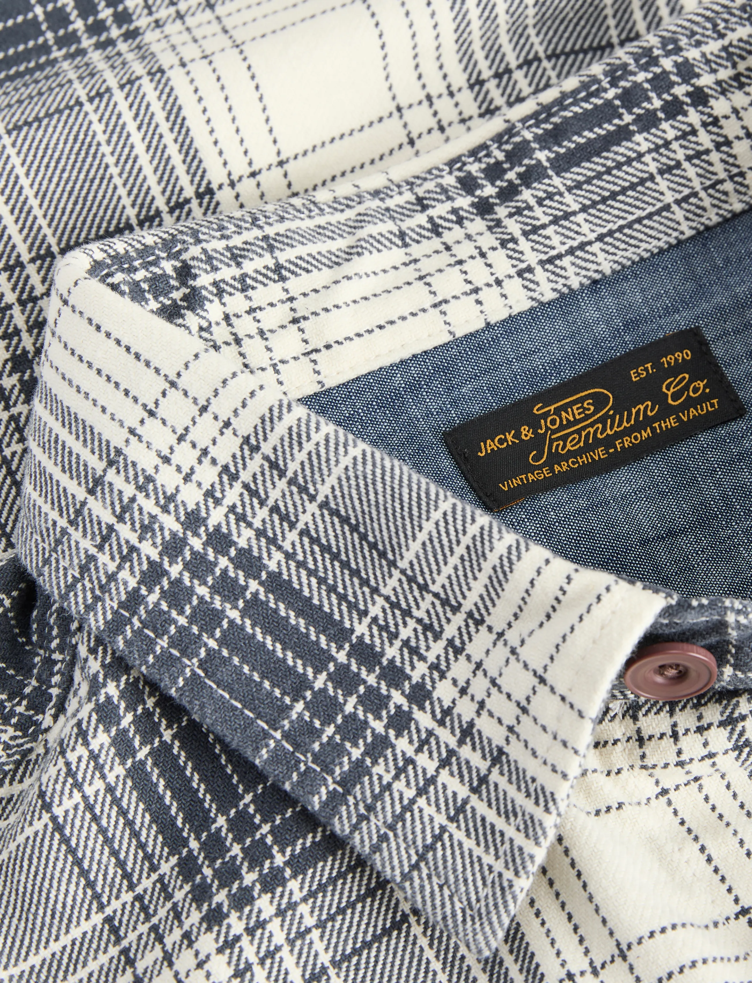 Jack & Jones - JPRBLUIVY CHECK L/S OVERSHIRT SN - checkered shirts - dark navy - 2
