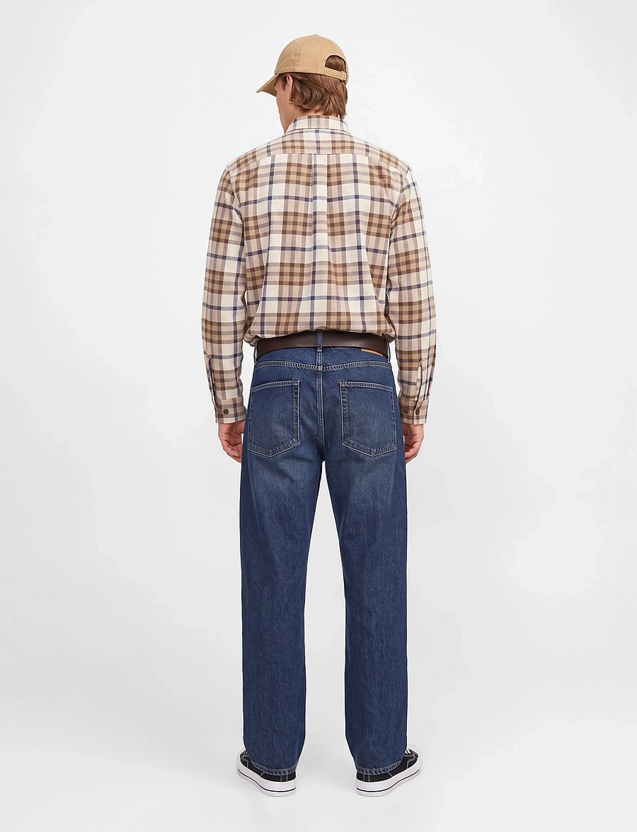 Jack & Jones - JPRBLUIVY CHECK L/S OVERSHIRT SN - rutiga skjortor - plaza taupe - 3