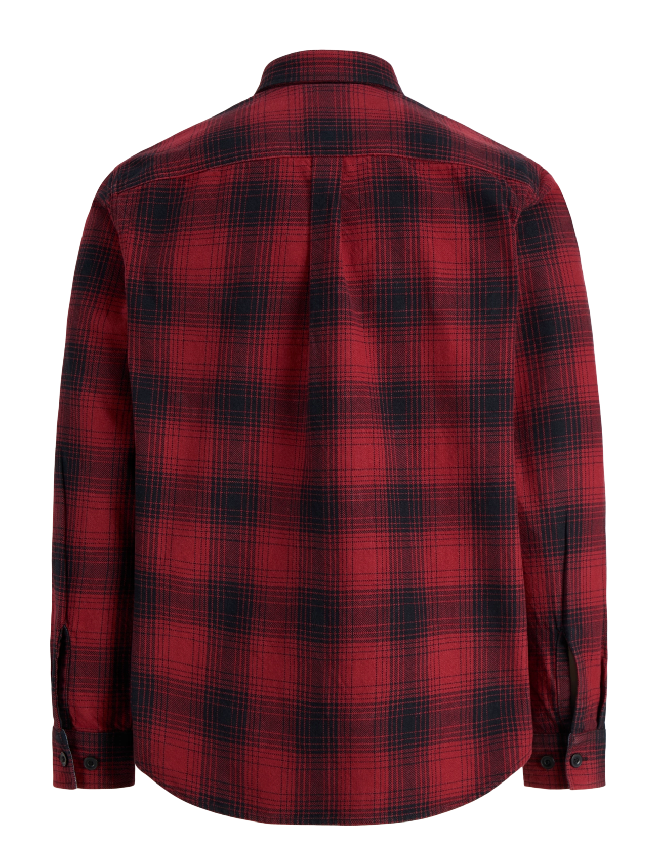 Jack & Jones - JPRBLUIVY CHECK L/S OVERSHIRT SN - Überhemden - rosewood - 1