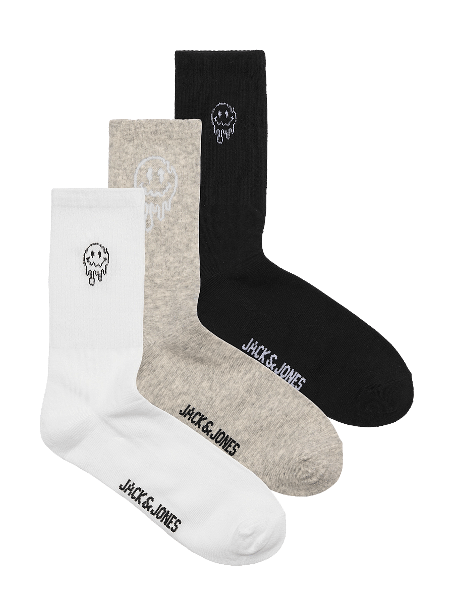 Jack & Jones - JACDIMA TENNIS SOCKS 3 PACK - black - 0
