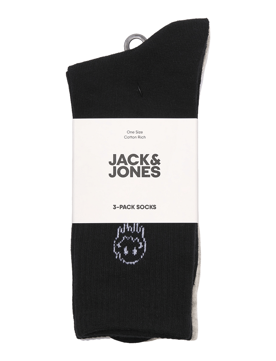 Jack & Jones - JACDIMA TENNIS SOCKS 3 PACK - black - 1