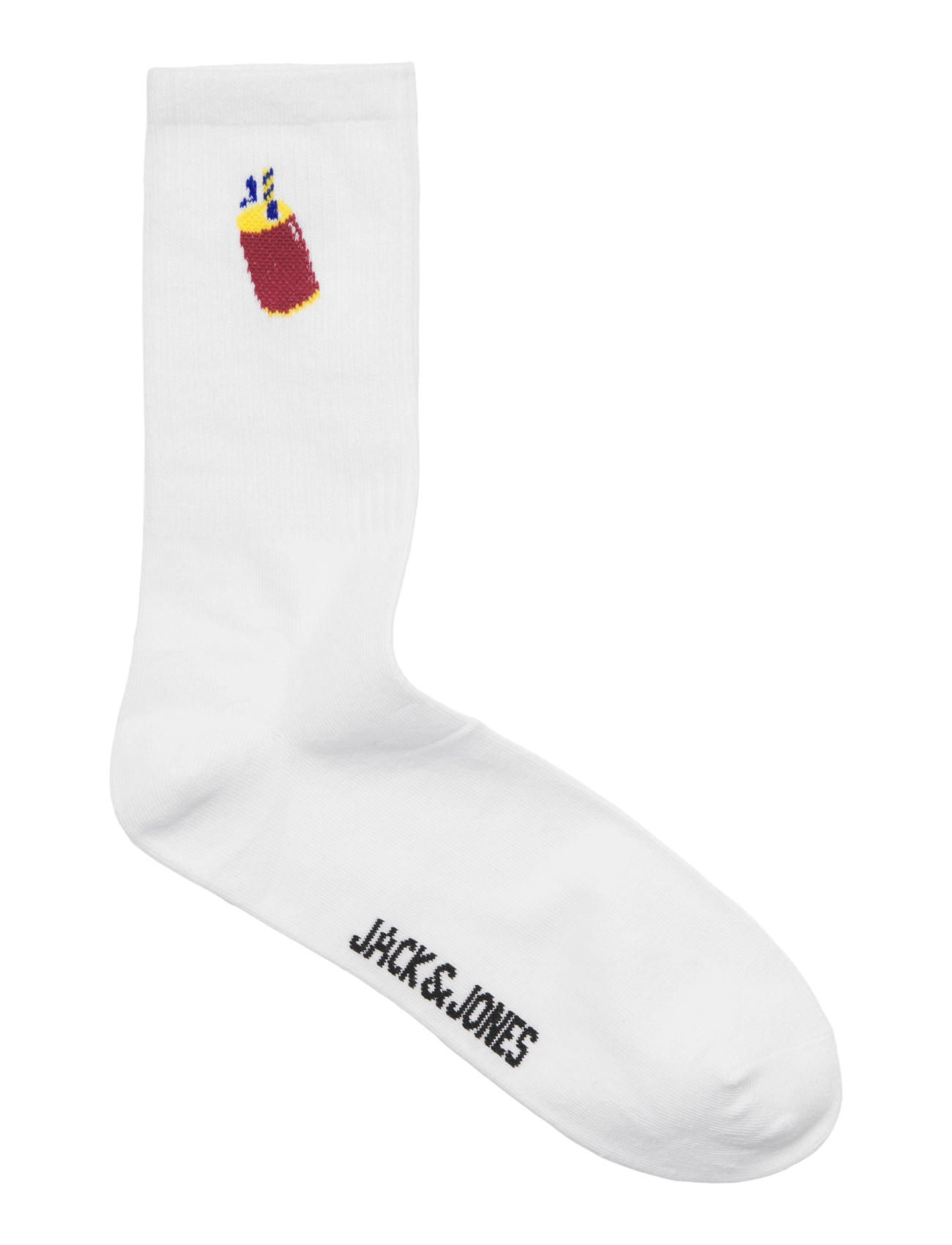 Jack & Jones - JACFOOD TENNIS SOCKS 3 PACK - white - 2