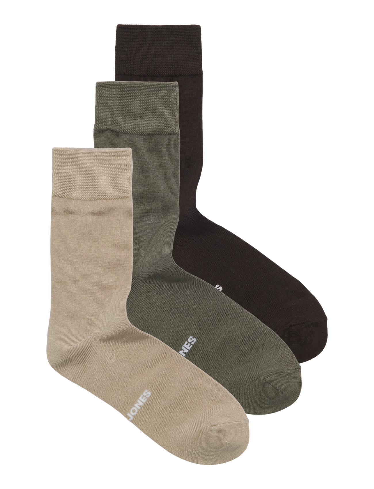 Jack & Jones JACLOUIS BAMBOO SOCK 3 PACK - Socken - PLAZA TAUPE / brown