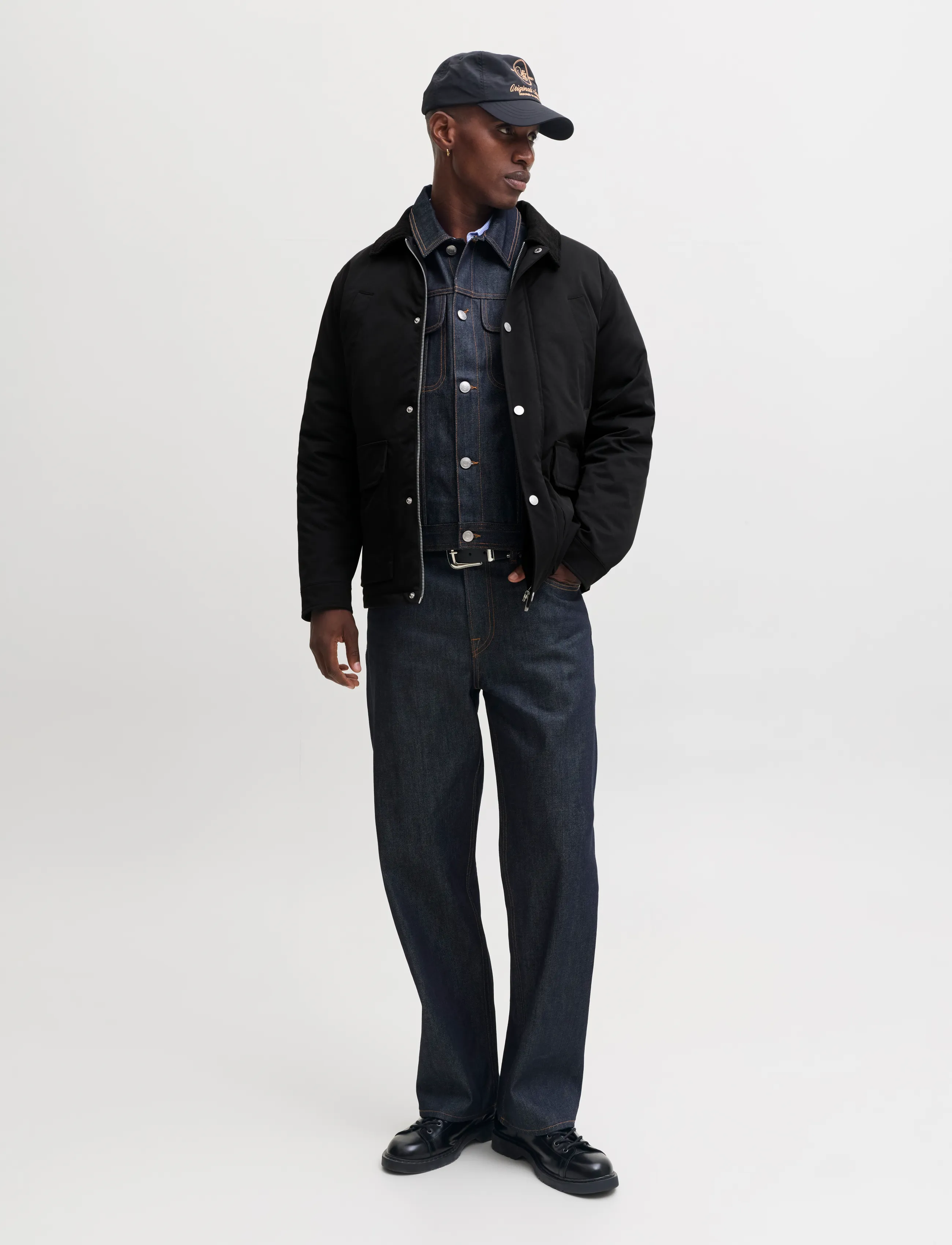 Jack & Jones - JORNORREBRO PADDED BARN JACKET SN - black - 4