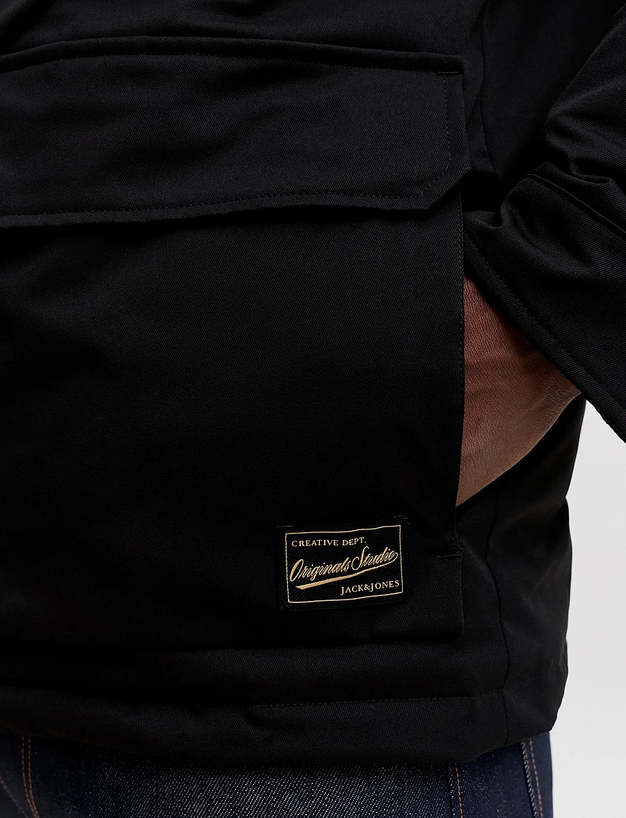 Jack & Jones - JORNORREBRO PADDED BARN JACKET SN - black - 5