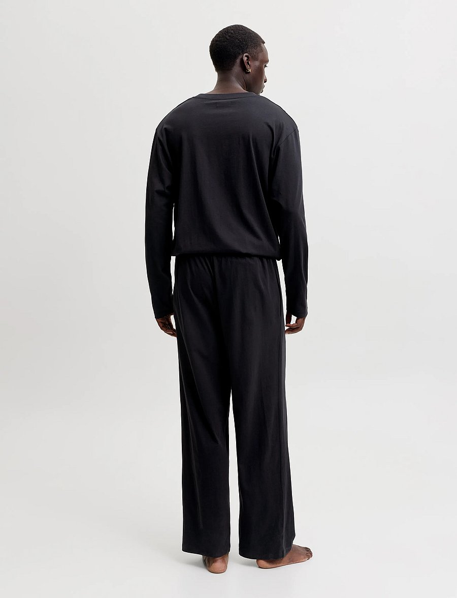 Jack & Jones - JACALFRED LS TEE AND PANTS SET W - pidžaamakomplektid - black - 5