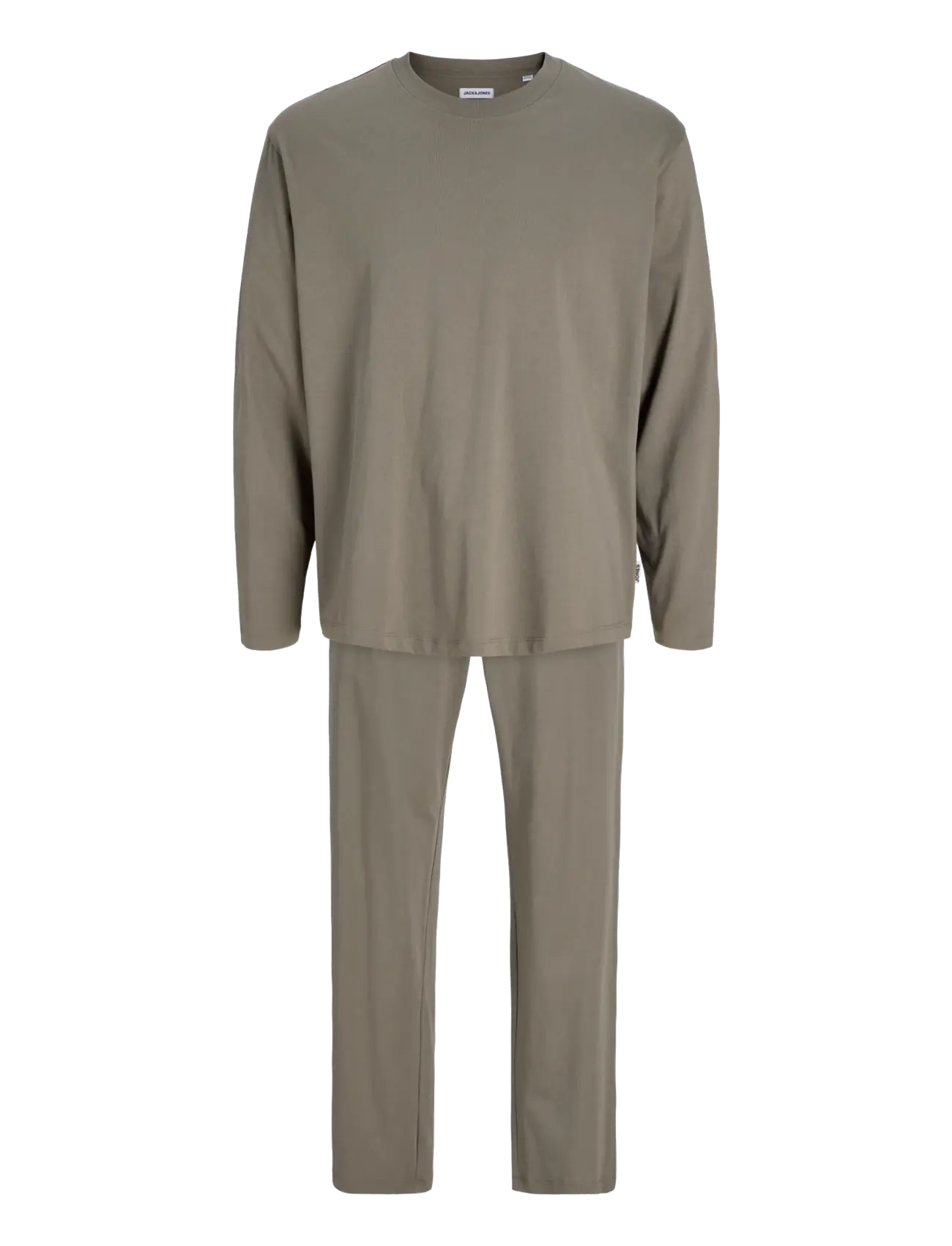 Jack & Jones JACALFRED LS TEE AND PANTS SET W - Visa allt - SMOKEY OLIVE / khaki/green