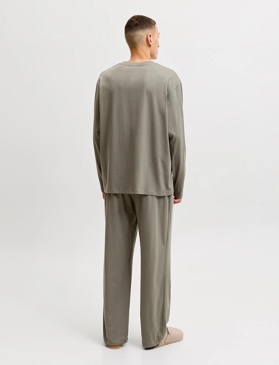 Jack & Jones - JACALFRED LS TEE AND PANTS SET W - smokey olive - 3