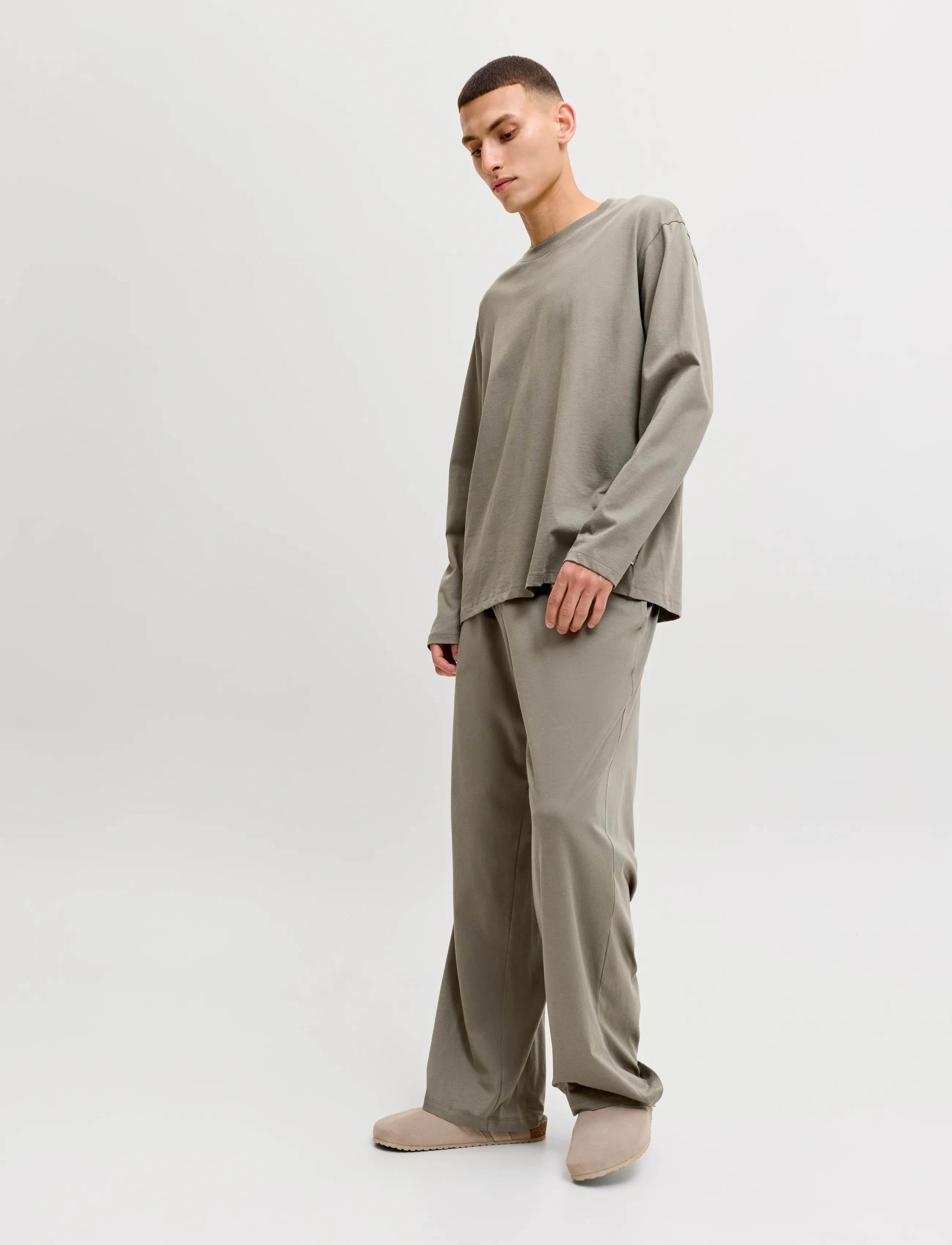 JACK & JONES Jacalfred Ls Tee And Pants Set W pyjamas herr – bild 5