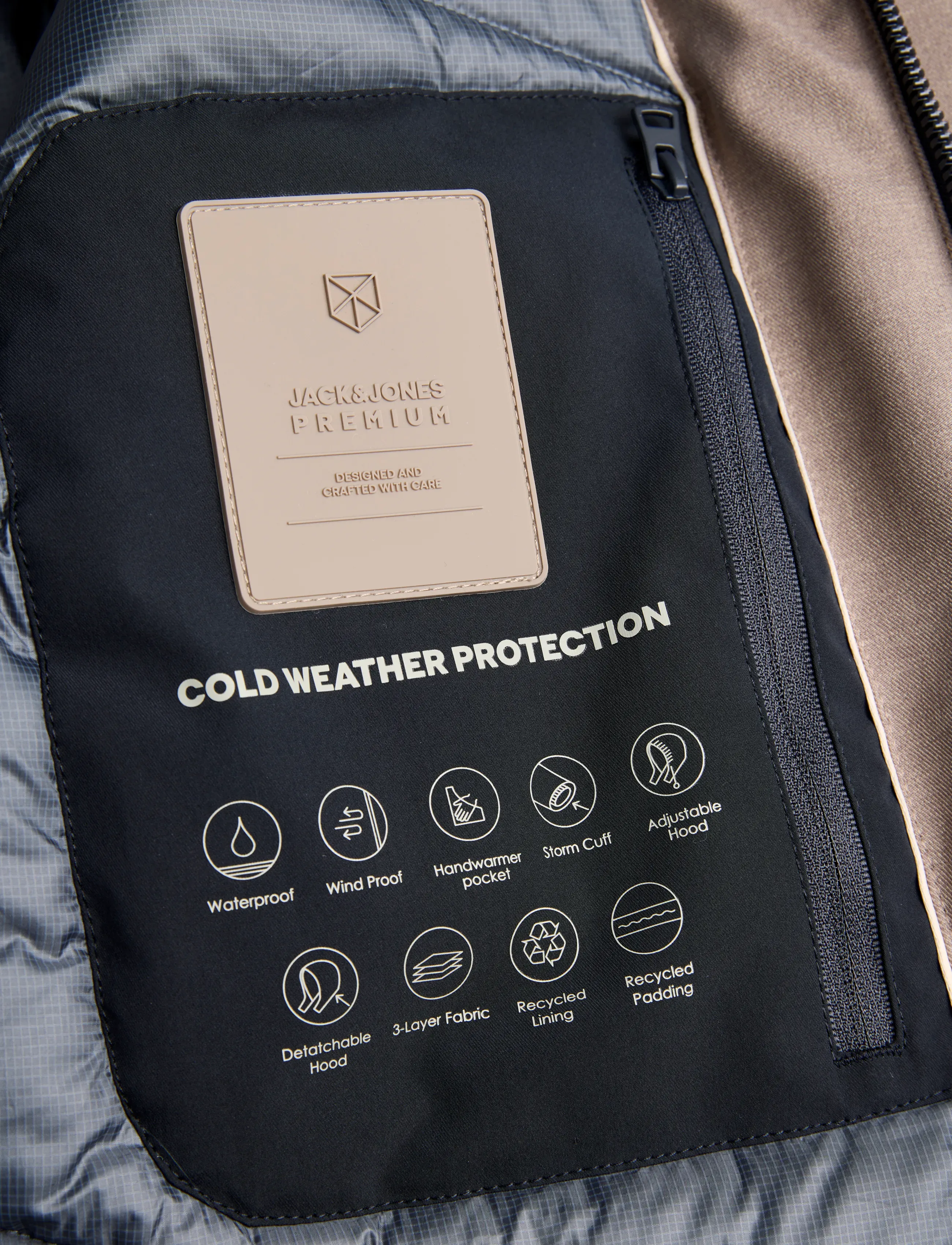 Jack & Jones - JPRBLAMOON PARKA AW26 - vinterjackor - dark navy - 3