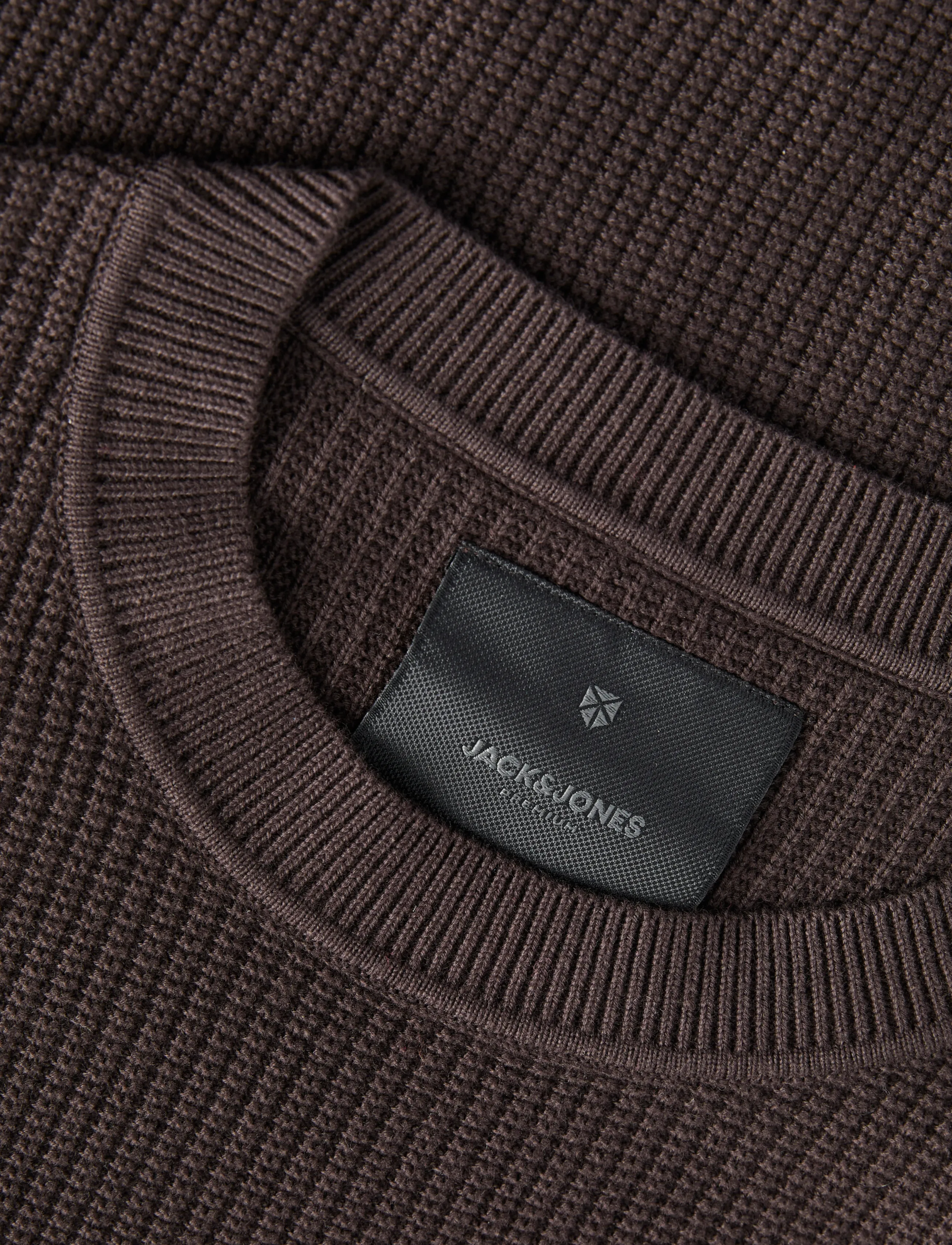 Jack & Jones - JPRBLACONNOR KNIT CREW NECK - rundhals - chocolate torte - 2
