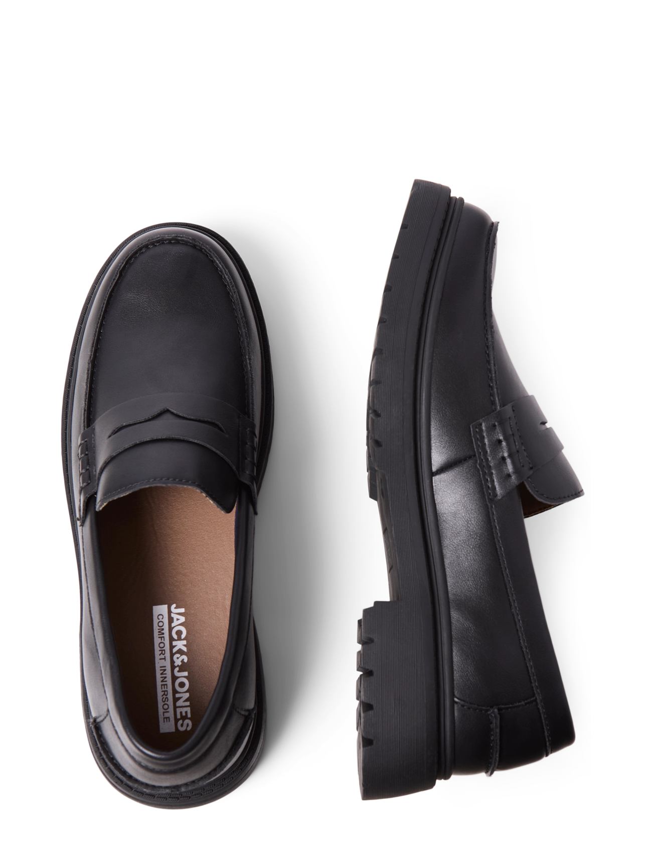 Jack & Jones - JFWDUNE PU LOAFER - kollektionen - black - 3