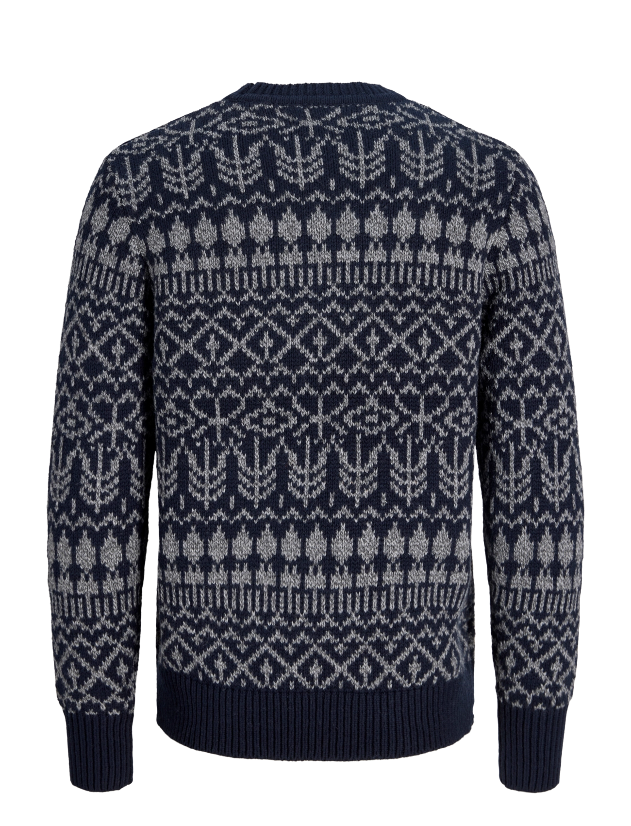 Jack & Jones - JPRBLUCLARK KNIT PATTERN CREW NECK - dark navy - 1