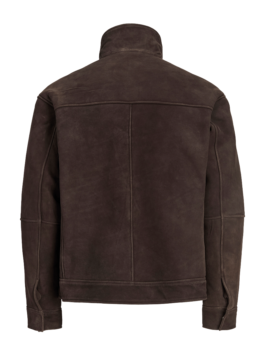 Jack & Jones - JPRBLADYLAN SUEDE JACKET - herbstjacken - chocolate torte - 1