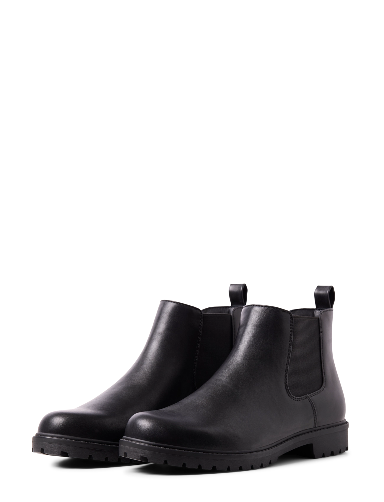 Jack & Jones - JFWDUNELAND PU BOOT LN - chelsea boots - black - 3