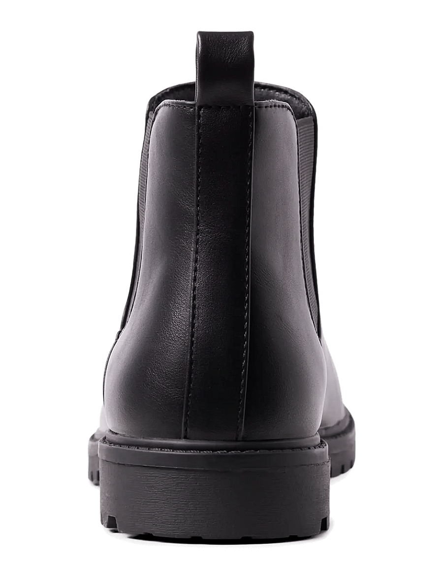 Jack & Jones - JFWDUNELAND PU BOOT LN - chelsea boots - black - 5