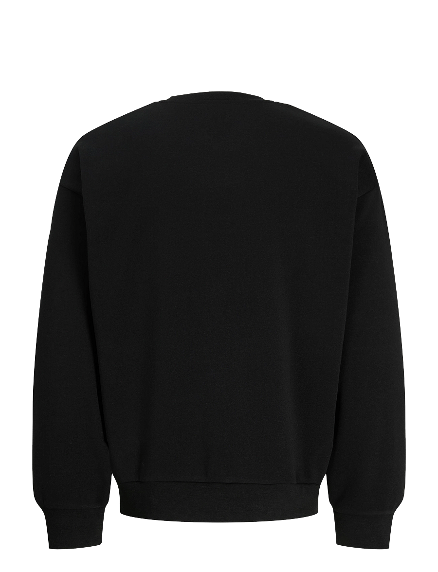 Jack & Jones - JACOLLIE PLAIN SWEATSHIRT NOOS - kollektioner - black - 1