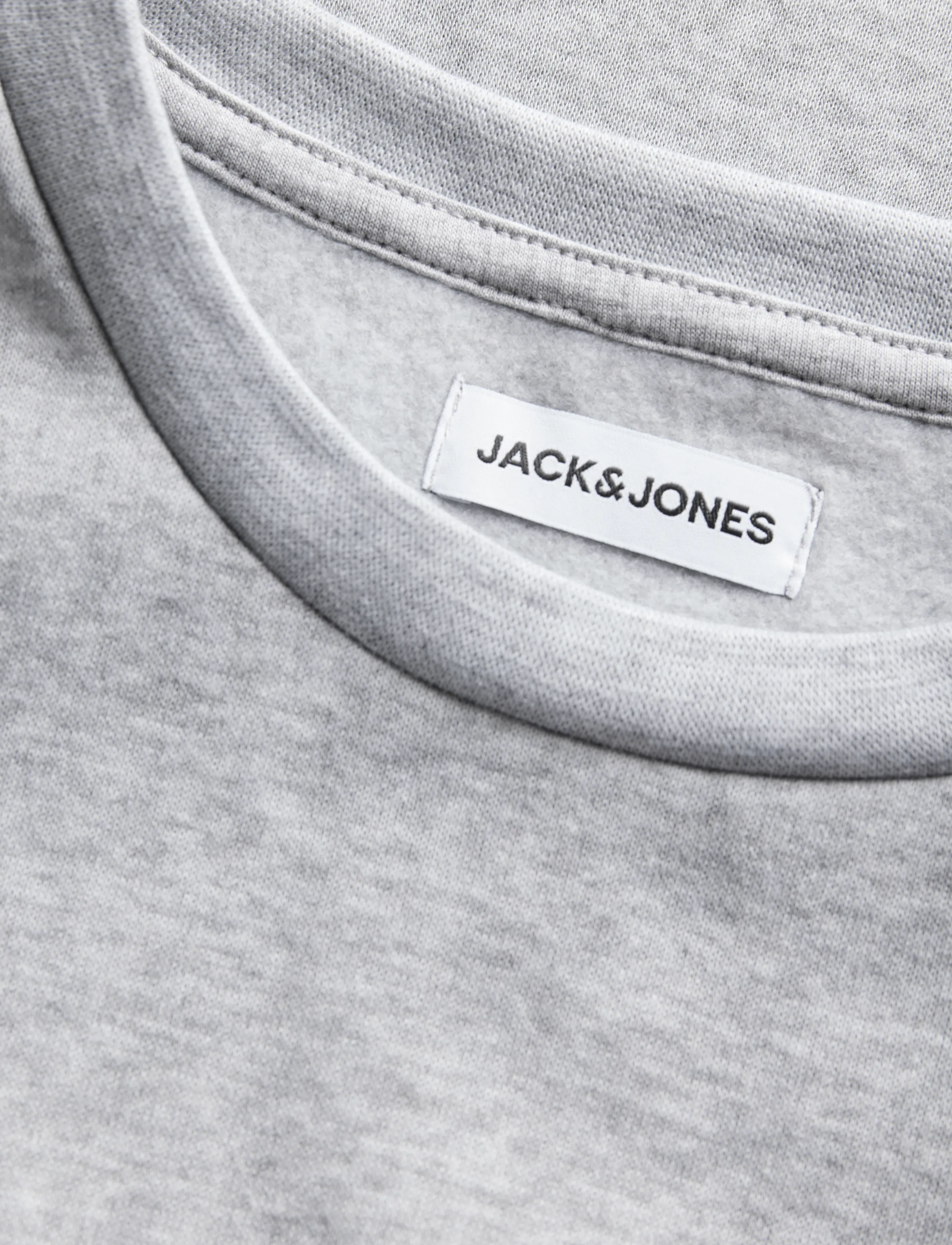 Jack & Jones - JACOLLIE PLAIN SWEATSHIRT NOOS - kollektioner - light grey melange - 2