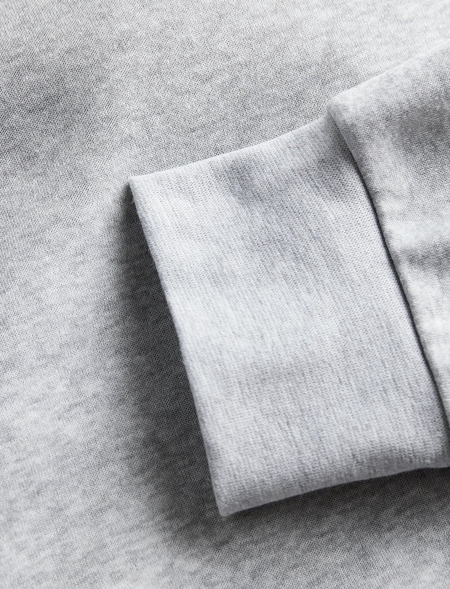 Jack & Jones - JACOLLIE PLAIN SWEATSHIRT NOOS - kollektioner - light grey melange - 3