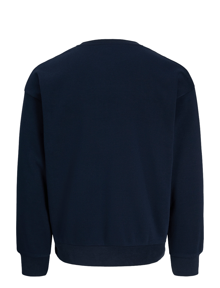 Jack & Jones - JACOLLIE PLAIN SWEATSHIRT NOOS - sweatshirts - navy blazer - 1