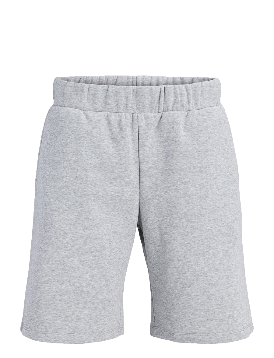 Jack & Jones - JACOLLIE PLAIN SHORTS - sweatshorts - light grey melange - 0