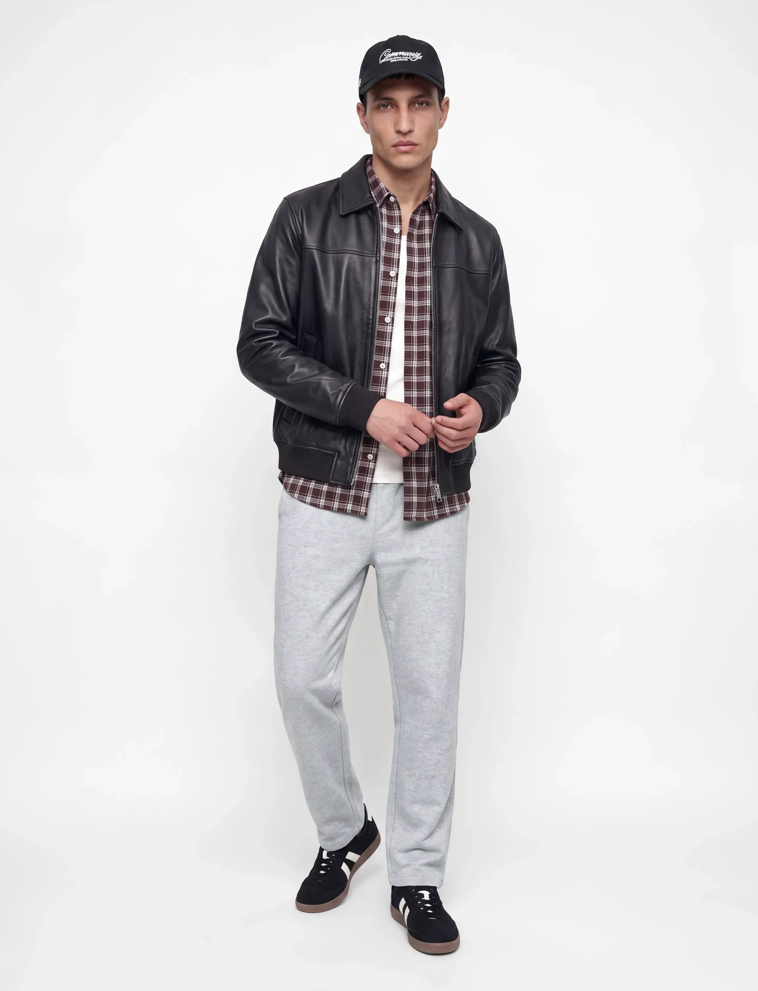 Jack & Jones - JACOLLIE PLAIN SWEATPANTS NOOS - pyjamahosen - light grey melange - 5