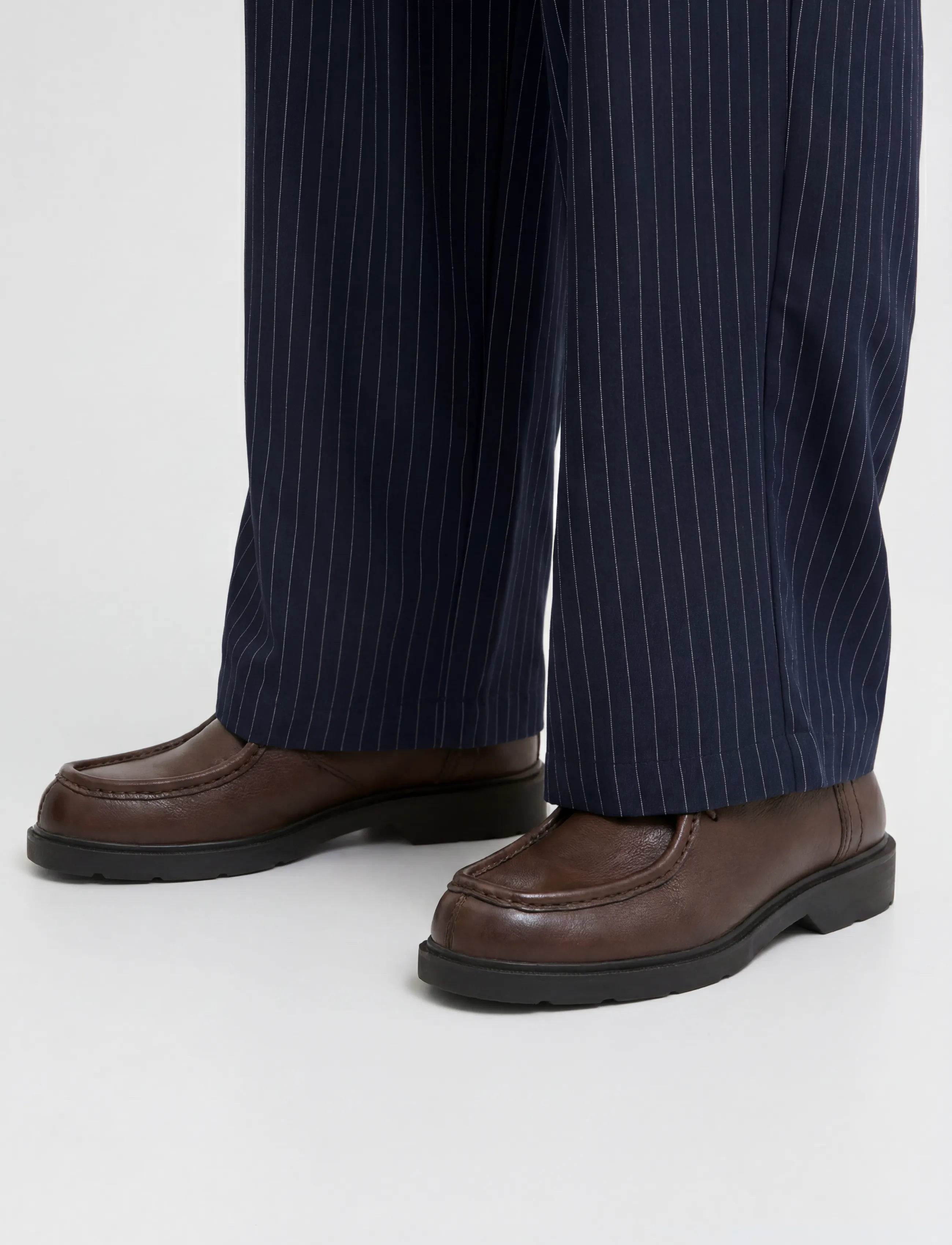 Jack & Jones JFWAUSTIN LEATHER 2.0 - Jalanõud - BROWN STONE / brown