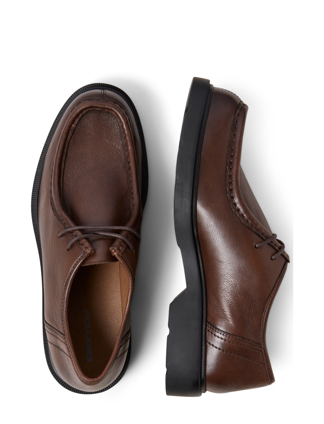 Jack & Jones - JFWAUSTIN LEATHER 2.0 - brown stone - 4