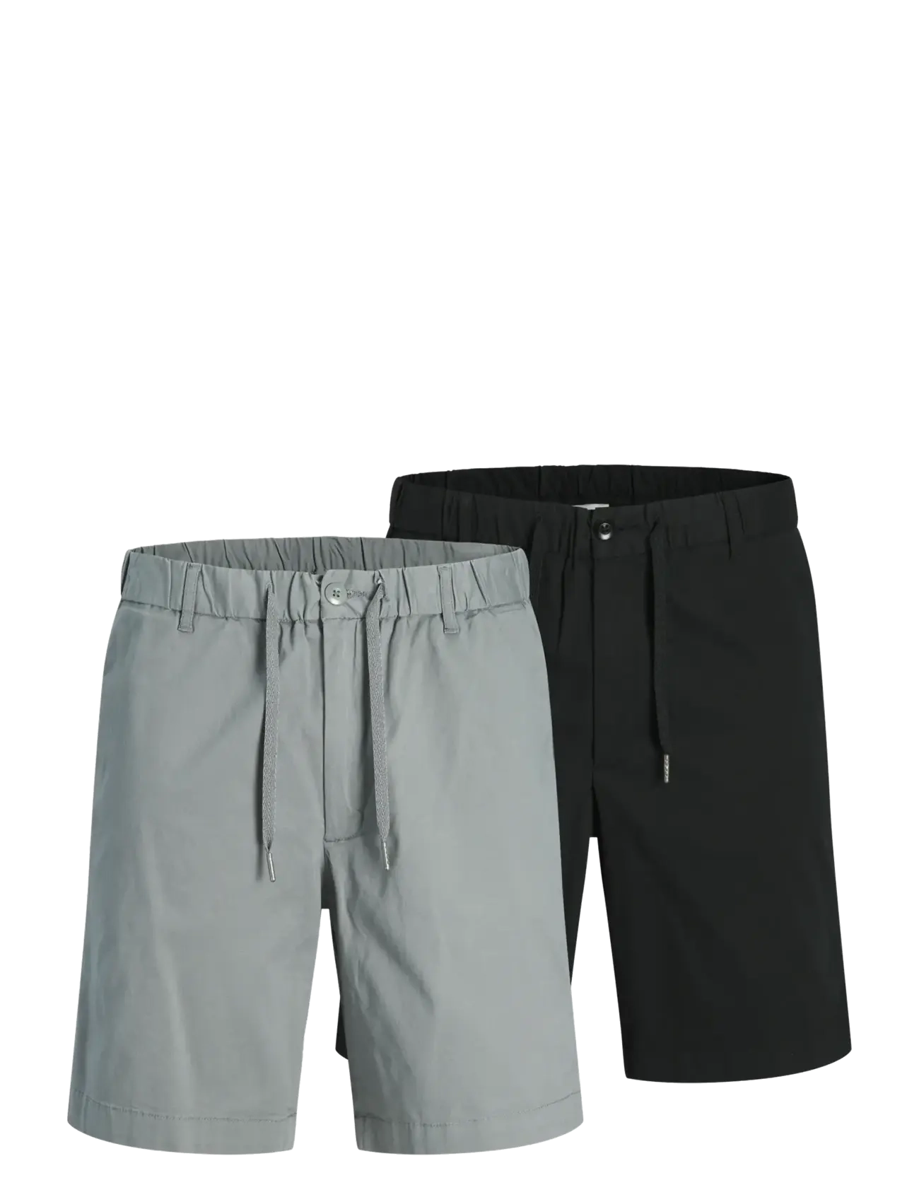 Jack & Jones JPSTJAIDEN ROCCO HYBRID JOG SHO MP 2PK - Treninginiai šortai - BLACK / black