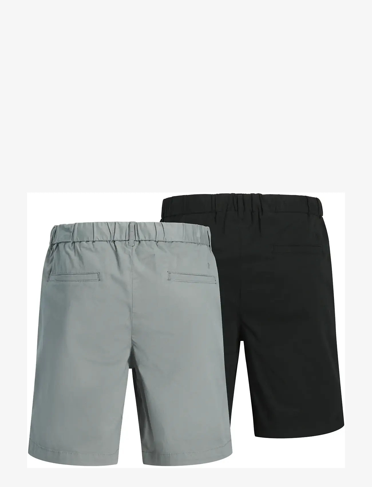 Jack & Jones - JPSTJAIDEN ROCCO HYBRID JOG SHO MP 2PK - sweatshorts - black - 2