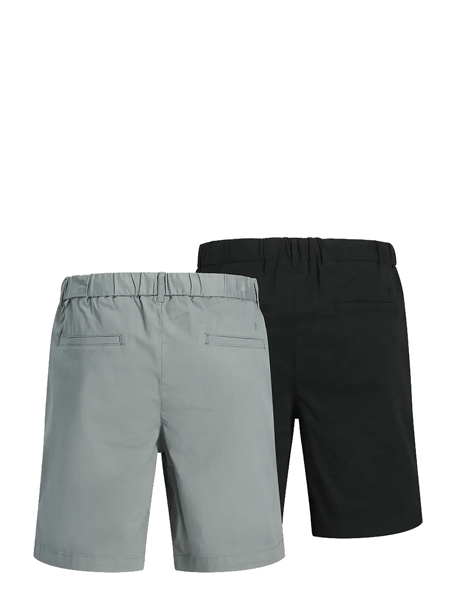 Jack & Jones - JPSTJAIDEN ROCCO HYBRID JOG SHO MP 2PK - sweatshorts - black - 2